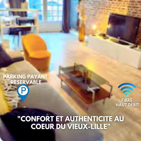 Appartement Heloise, Le Charme Du Vieux-里尔 外观 照片