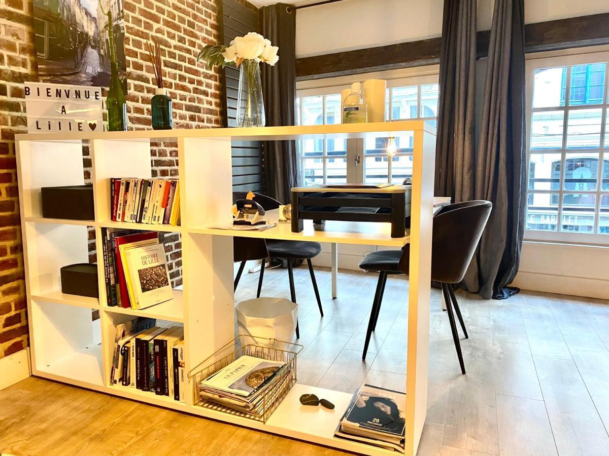 Appartement Heloise, Le Charme Du Vieux-里尔 外观 照片